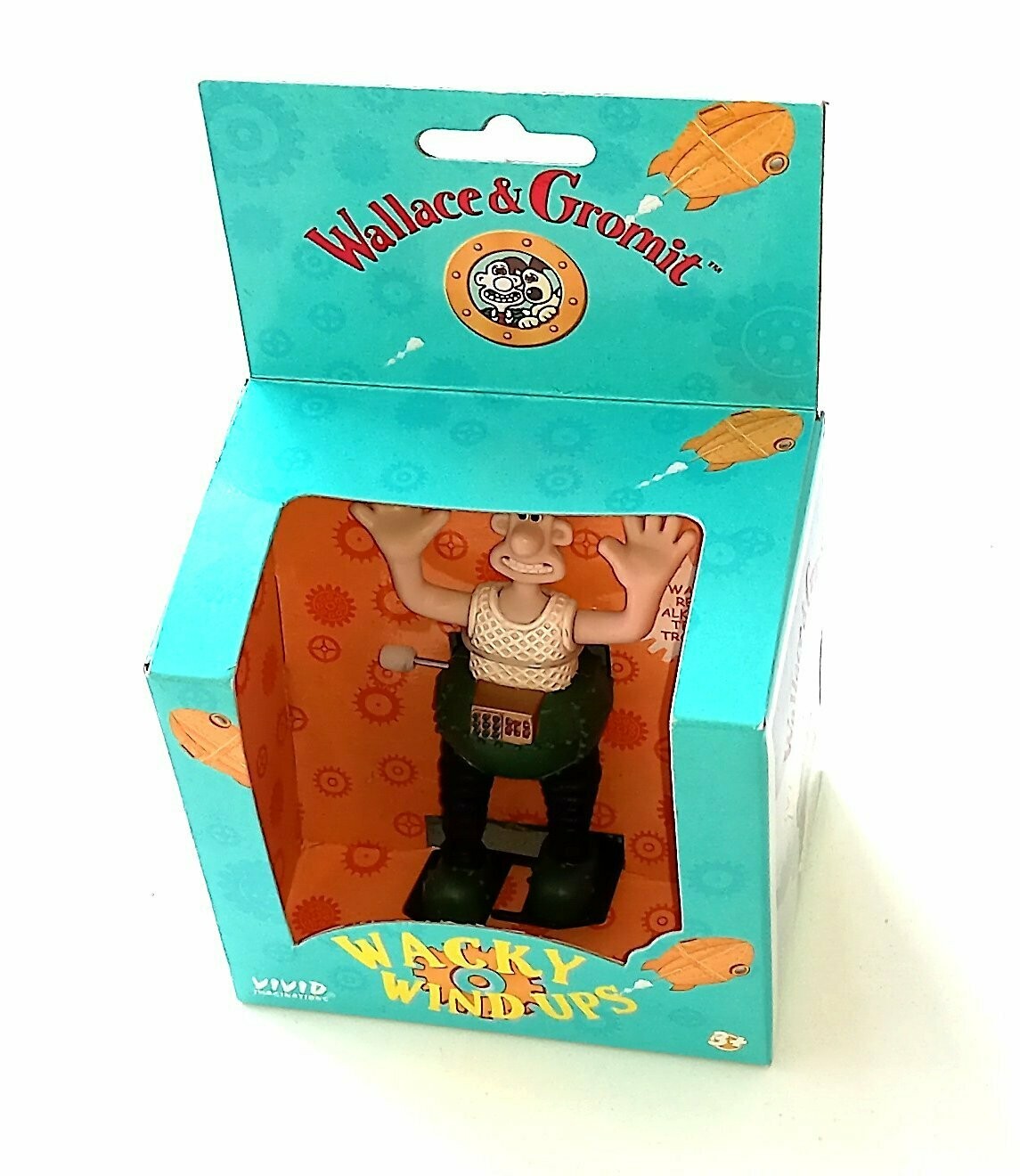 1989 Vivid ~ Wallace & Gromit Ltd ~ Wacky Wind-ups ~ TECHNO TROUSERS