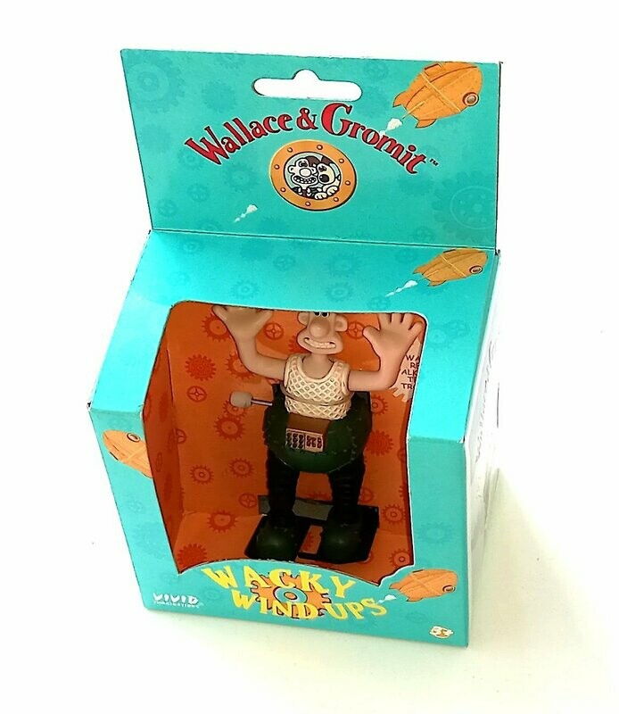 1989 Vivid ~ Wallace & Gromit Ltd ~ Wacky Wind-ups ~ TECHNO TROUSERS