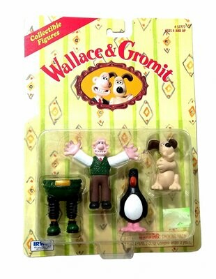 1989 Irwin ~ Wallace & Gromit Ltd ~ #57777 COLLECTABLE FIGURES