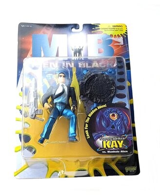 Vintage 1997 Galoob Toys - Men in Black - KAY - Action Figure MOC
