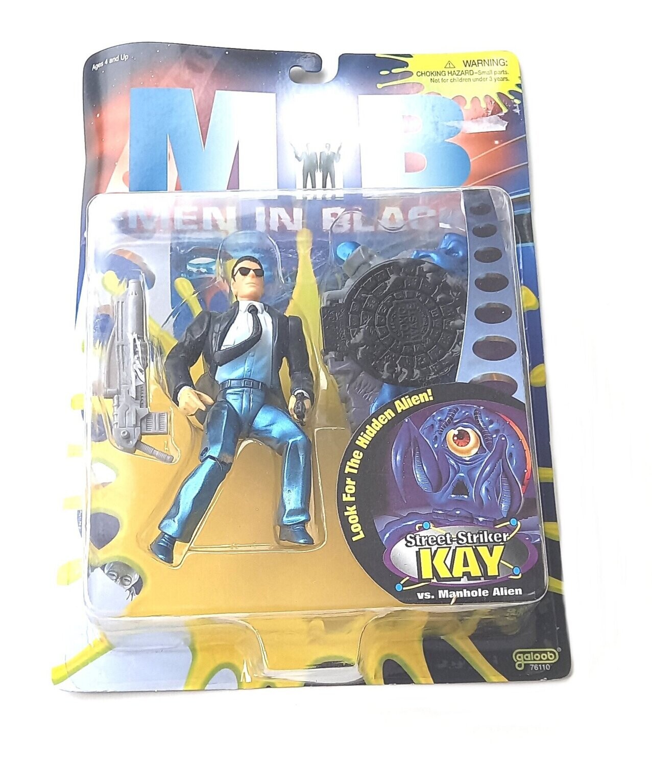 Vintage 1997 Galoob Toys - Men in Black - KAY - Action Figure MOC