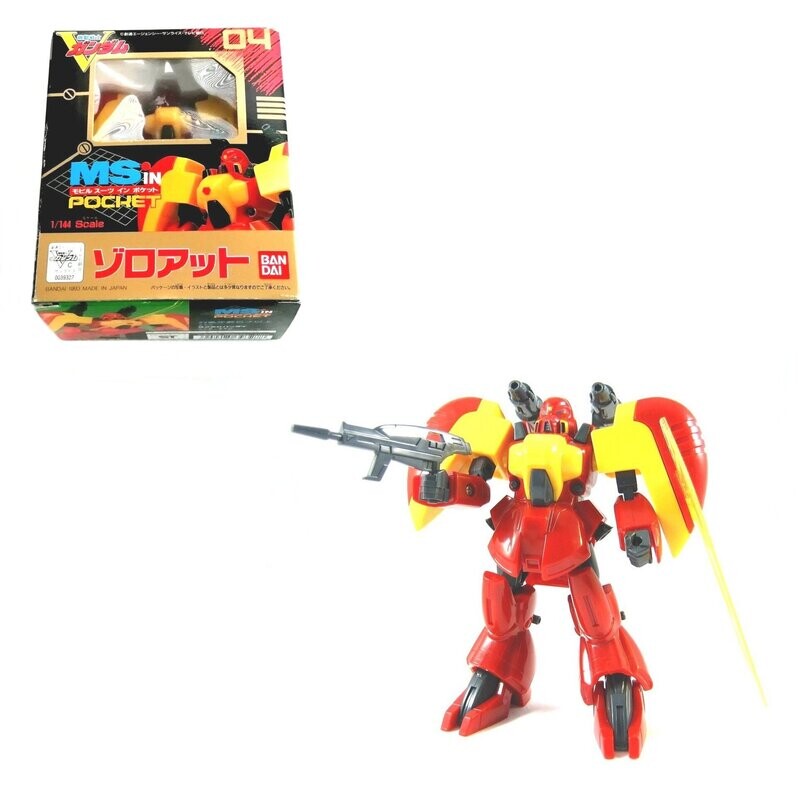 1993 Bandai MS in Pocket ~ GUNDAM ZM-S06S ZOLOAT ~ 1/144 Figure ~ New MIB MOC