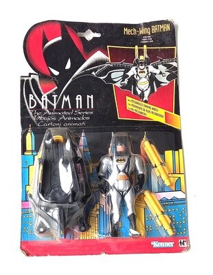 Batman Animated Series MECH-WING BATMAN - 5" Action Figure 1993 Kenner Toys