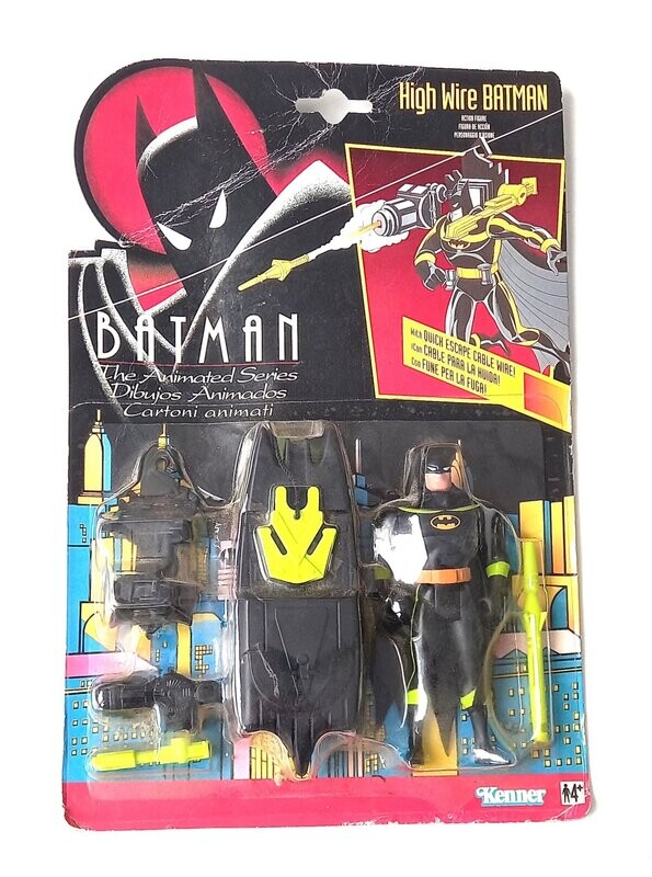 Batman Animated Series HIGH WIRE BATMAN - 5" Action Figure 1993 Kenner Toys