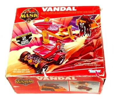 1987 Kenner Toys - M.A.S.K. Split Seconds Series ~ VANDAL ~ Boxed
