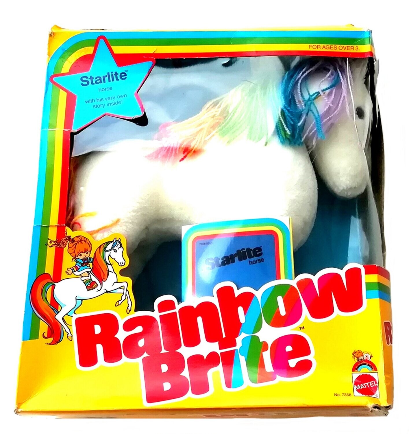 1983 Mattel / Hallmark ~ Rainbow Brite ~ STARLITE HORSE ~ Boxed