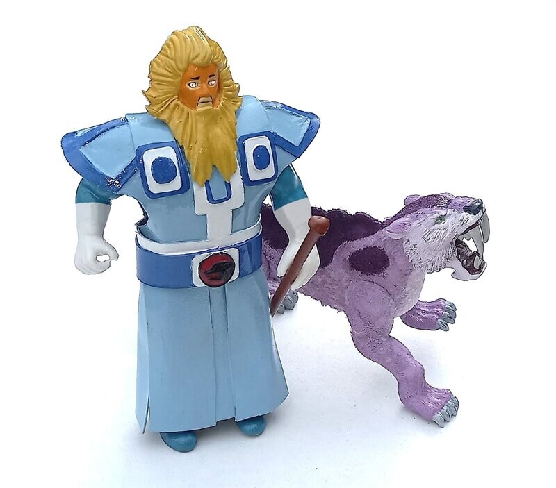 1980's Thundercats Customs ~ CLAUDUS & KANO ~ 6" Figures ~ New MOC MIB