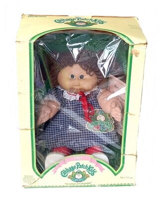 Cabbage Patch Dolls ~ FAY ROWENA & Birth Certificate ~ 1985 Boxed
