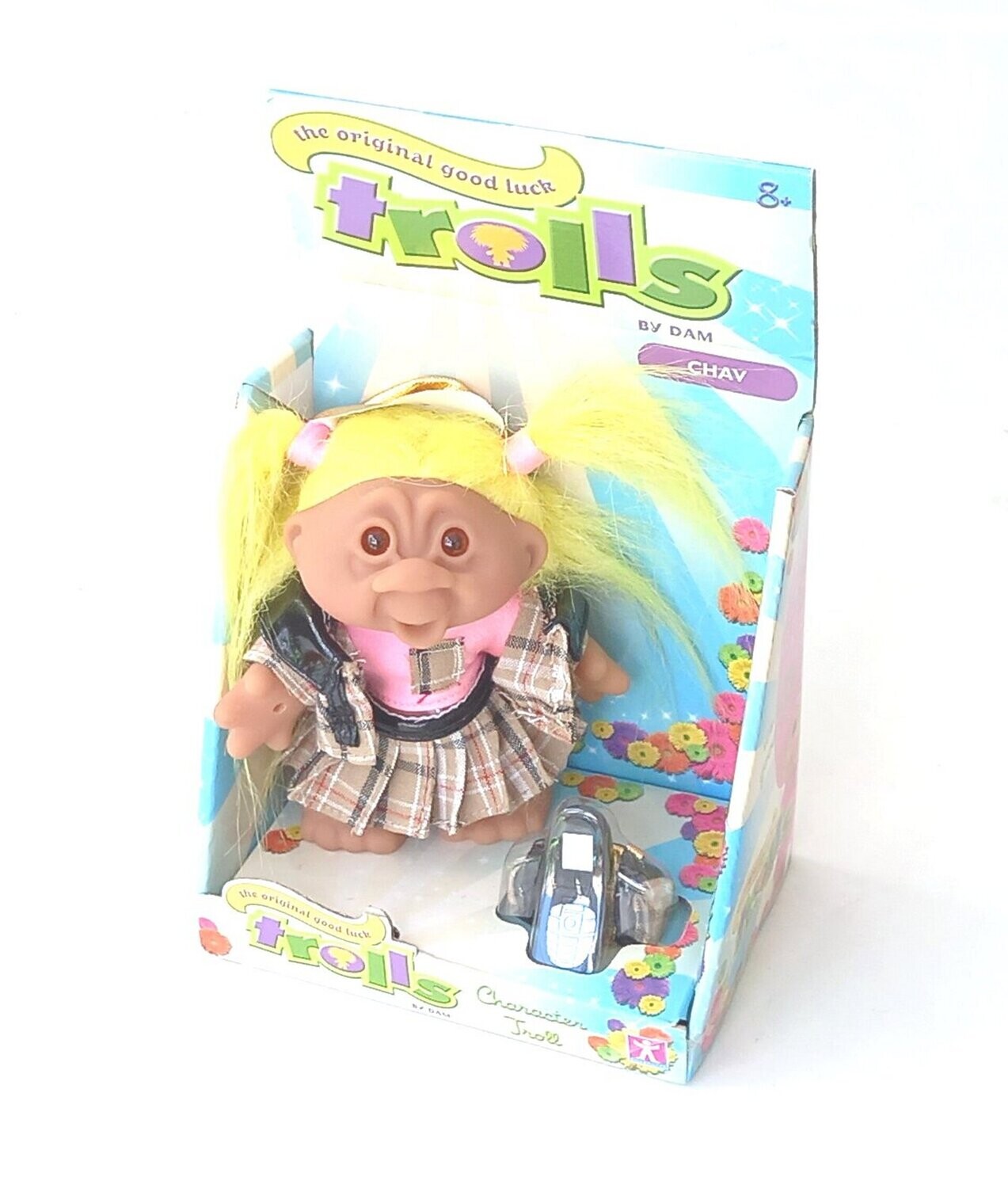 2005 Dam Trolls ~ CHAV TROLL  ~ The Troll Company ~ New - MOC MIB