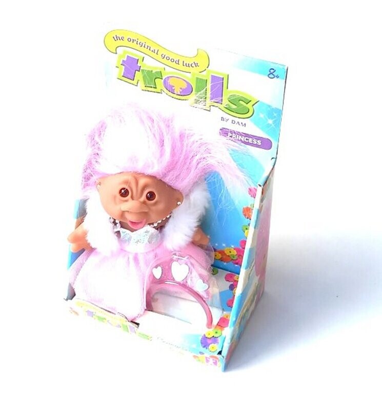 2005 Dam Trolls ~ PRINCESS TROLL ~ The Troll Company ~ New - MOC MIB