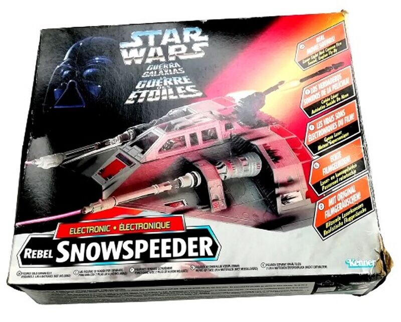 Star Wars REBEL SNOWSPEEDER for Standard 4" Figure Vintage 1996 Kenner Toys