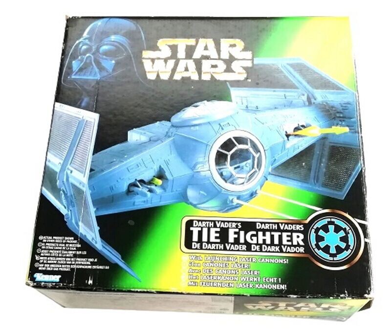 Star Wars DARTH VADER'S TIE FIGHTER for Standard 4"Figure Vintage 1998 Kenner Toys