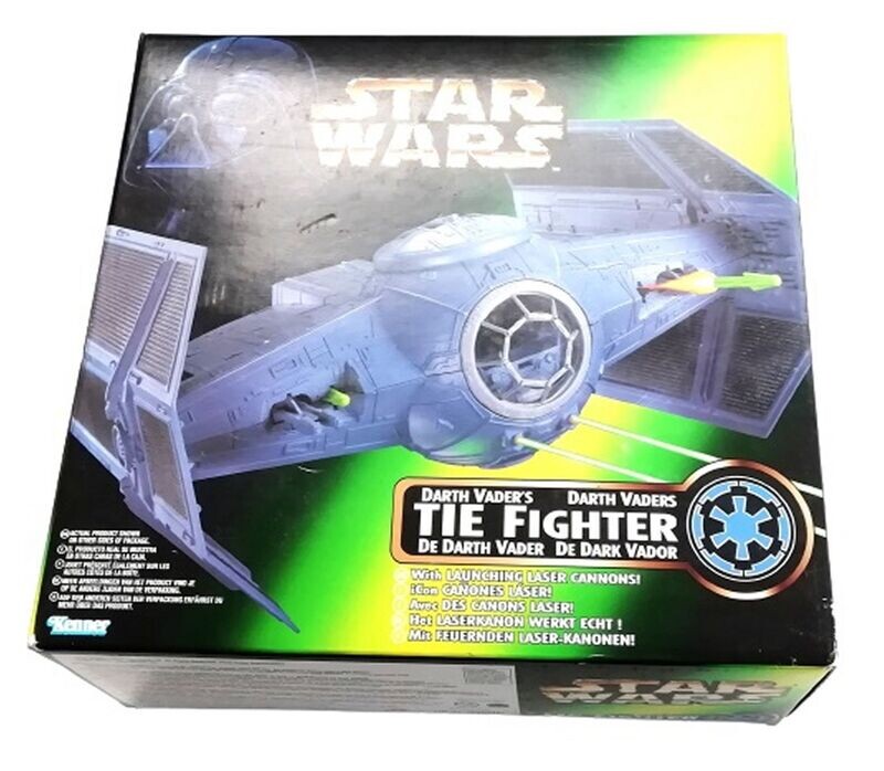 Star Wars DARTH VADER'S TIE FIGHTER  for Standard 4" Figure Vintage 1997 Kenner Toys