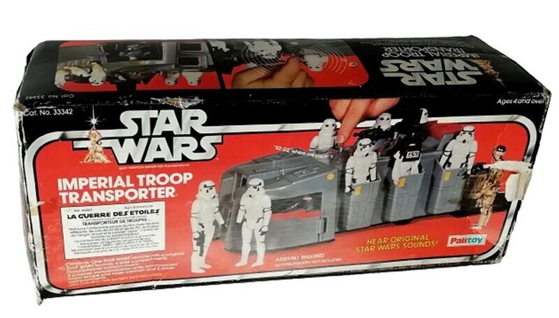 Star Wars IMPERIAL TROOP TRANSPORT Vintage 1977 Palitoy Toys