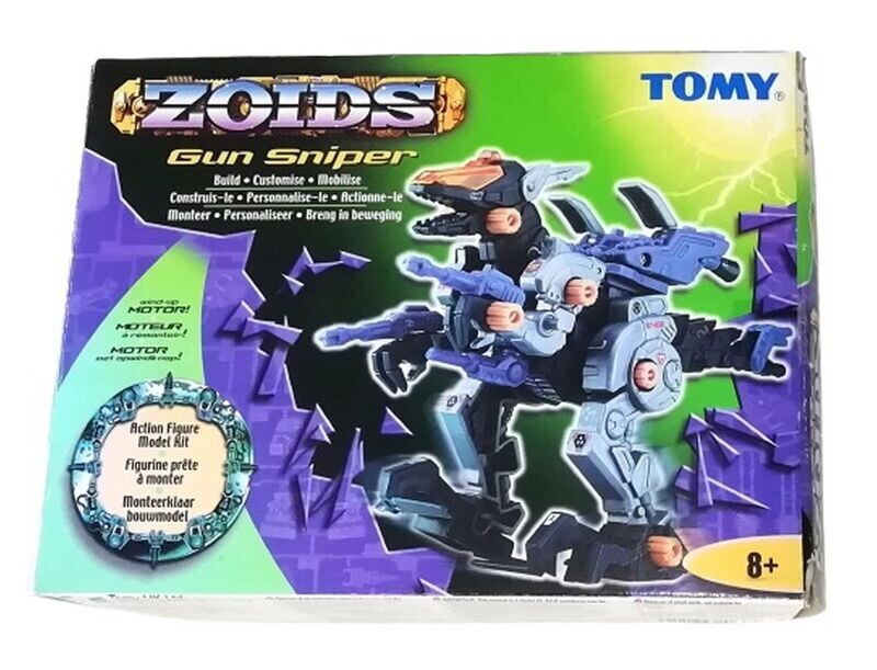 Zoids GUN SNIPER #RZ-030 Helic Republic 2003 Tomy Kit