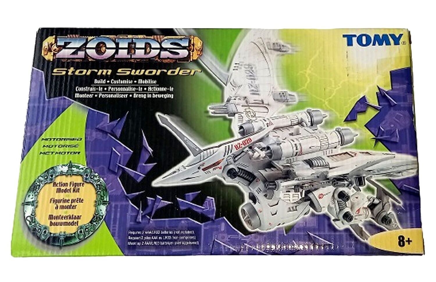 Zoids STORM SWORDER #RZ-029 Helic Republic 2003 Tomy Kit