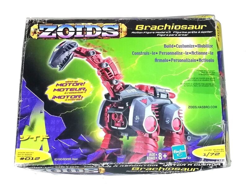 Zoids BRACHIOSAUR #EZ-012 Zenebas Empire 2003 Hasbro / Tomy Kit