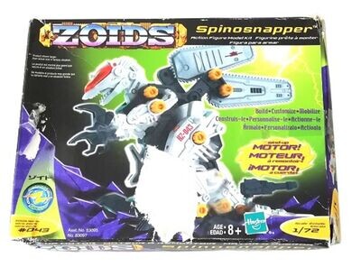 Zoids SPINOSNAPPER #RZ-043 Helic Republic 2001 Tomy Kit