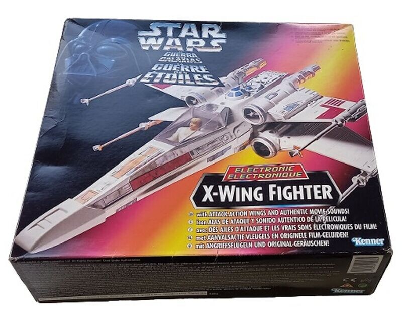 Star Wars X-WING FIGHTER for Standard 4" Figure Vintage 1995 Kenner Toys