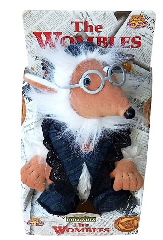 Wombles UNCLE BULGARIA 10" Plush Toy ~ 1998 First Love Toys