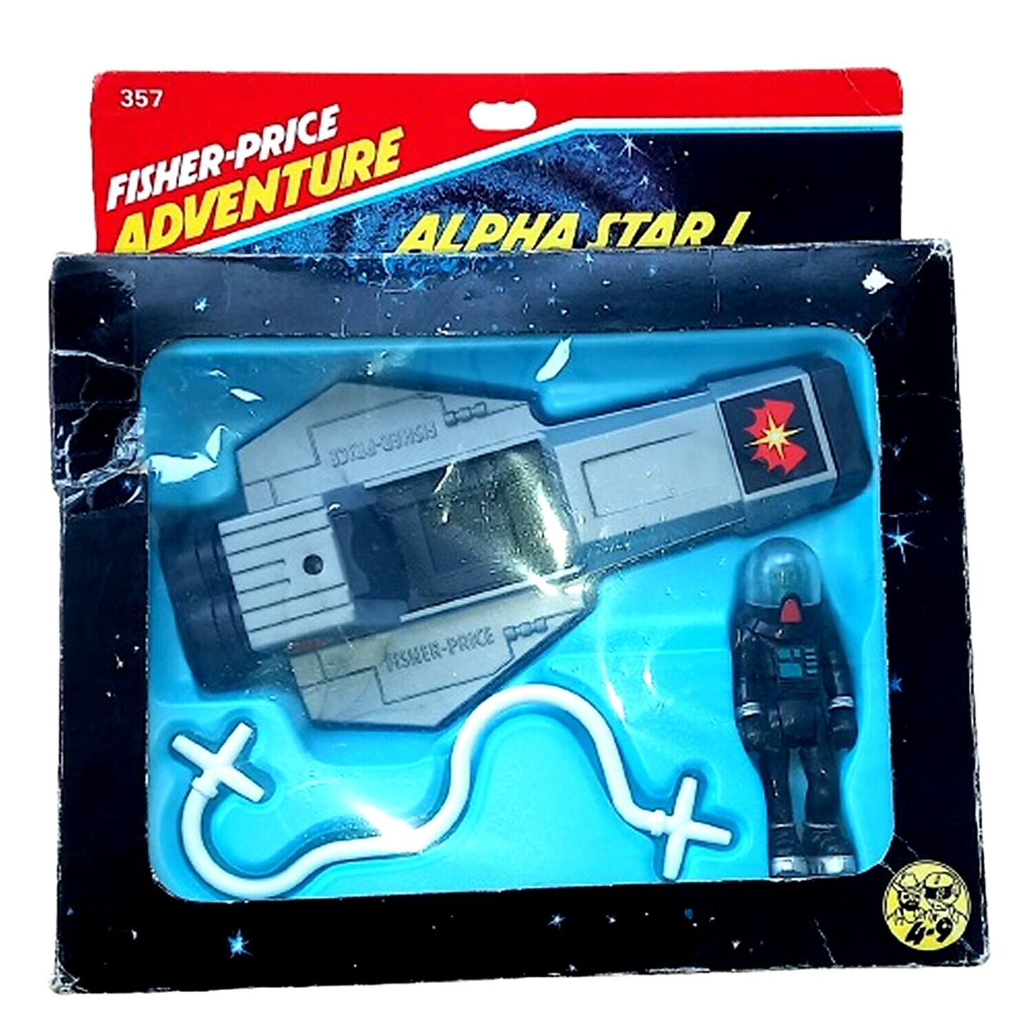 Fisher Price Adventure People ALPHA STAR 1 Action Figure Boxed