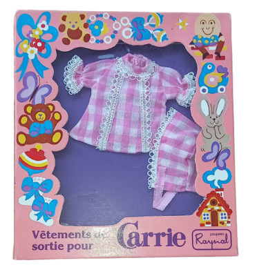 Carrie Dolls Palitoy NURSERY OUTFITS FOR CARRIE New on Card