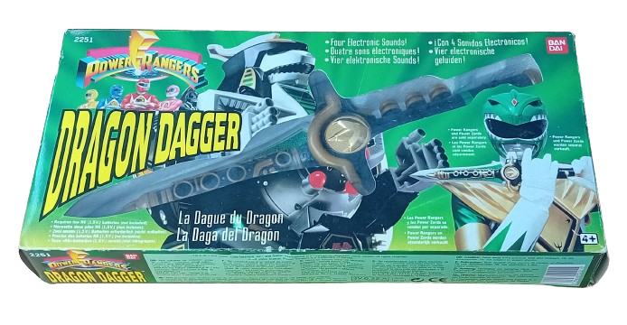 Power Rangers DRAGON DAGGER with Sounds - 1993 Bandai Toys