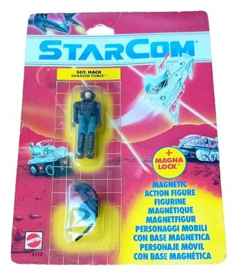 Starcom Action Figures SGT. HACK Shadow Forces - New on Card