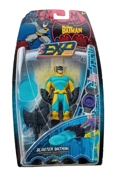 Batman EXP Extreme Power BLASTER BATMAN - 6" Action Figure 2006 Mattel Toys