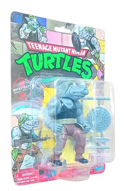 Teenage Mutant Ninja Turtles ROCKSTEADY Action Figure - Playmates TMNT