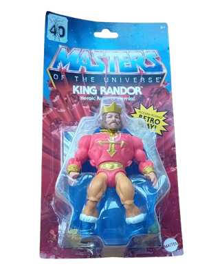 Masters of the Universe Origins KING RANDOR 6" Action Figure - New 2022 Mattel Toys