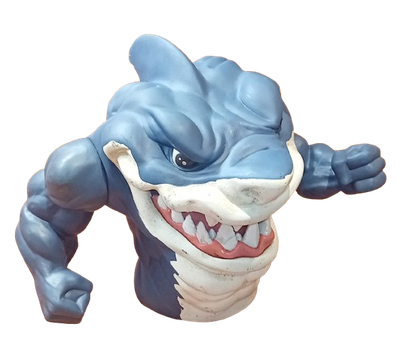 Street Sharks RIPSTER HAND PUPPET Figure - Vintage 1994 Mattel Street Wise