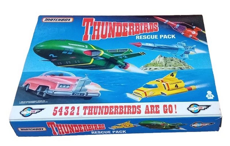 Matchbox Thunderbirds 5 VEHICLE SUPER SET 1992 Boxset