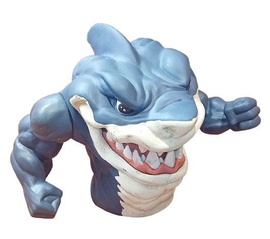 Street Sharks RIPSTER HAND PUPPET Figure - Vintage 1994 Mattel Street Wise