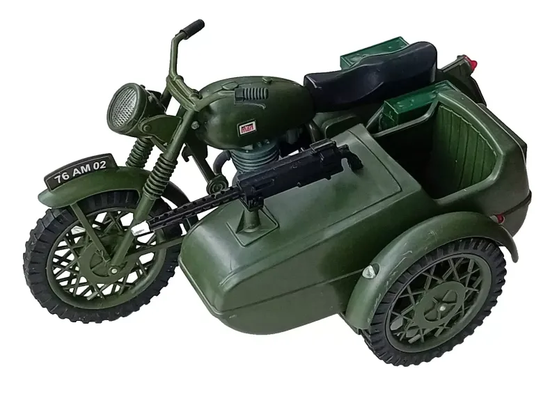 Action Man Vehicles MOTORCYCLE & SIDECAR - Vintage 1970's Palitoy Toys