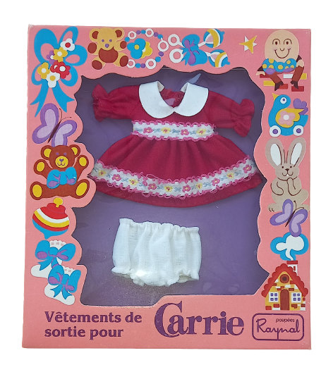 Carrie Dolls Palitoy NURSERY OUTFITS FOR CARRIE New on Card