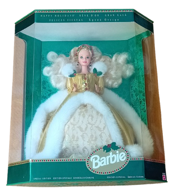 Barbie Dolls Happy Holidays GRAN GALA Doll - Mattel 1994