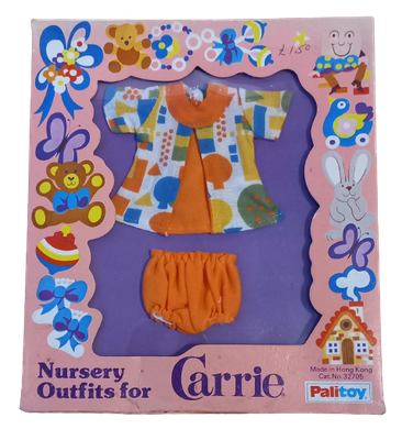 Carrie Dolls Palitoy NURSERY OUTFITS FOR CARRIE New on Card