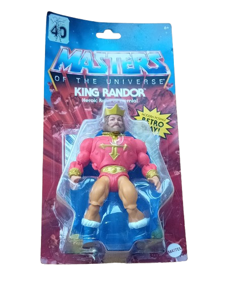 Masters of the Universe Origins KING RANDOR 6" Action Figure - New 2022 Mattel Toys
