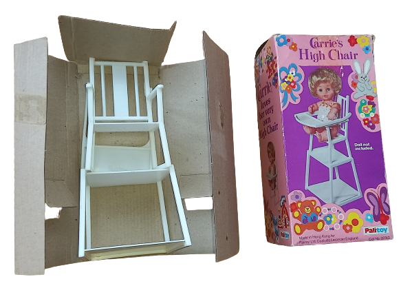 Carrie Dolls Palitoy CARRIE'S HIGH CHAIR New in Box