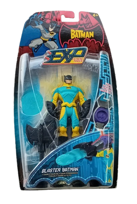 Batman EXP Extreme Power BLASTER BATMAN - 6" Action Figure 2006 Mattel Toys