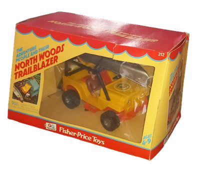 Fisher Price Adventure People NORTH WOODS TRAILBLAZER Action Figure Boxed
