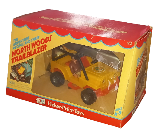 Fisher Price Adventure People NORTH WOODS TRAILBLAZER Action Figure Boxed Fisher Price Adventure People NORTH WOODS TRAILBLAZER Action Figure Boxed