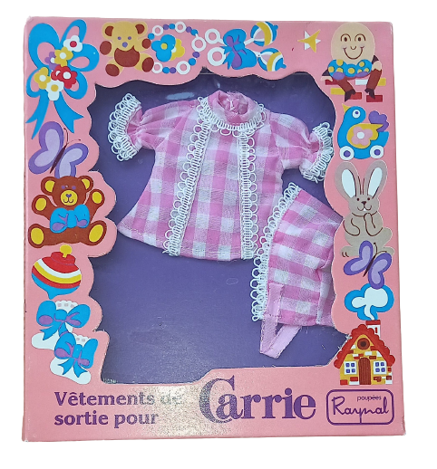 Carrie Dolls Palitoy NURSERY OUTFITS FOR CARRIE New on Card
