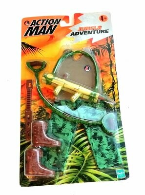 Hasbro Action Man Uniforms JUNGLE ADVENTURE SET - 1999 Hasbro Toys Hasbro Action Man Uniforms JUNGLE ADVENTURE SET - 1999 Hasbro Toys