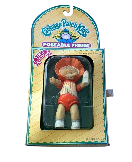 Cabbage Patch Poseable Dolls GIRL & Birth Certificate - Vintage 1984 Grand Toys Cabbage Patch Poseable Dolls GIRL & Birth Certificate - Vintage 1984 Grand Toys