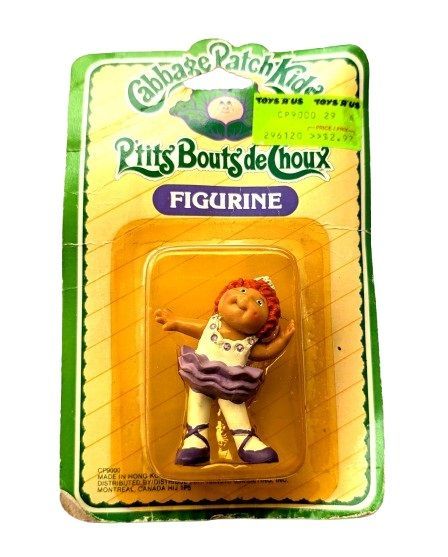 Cabbage Patch Dolls MINI FIGURINE - Vintage 1984 Panosh Place