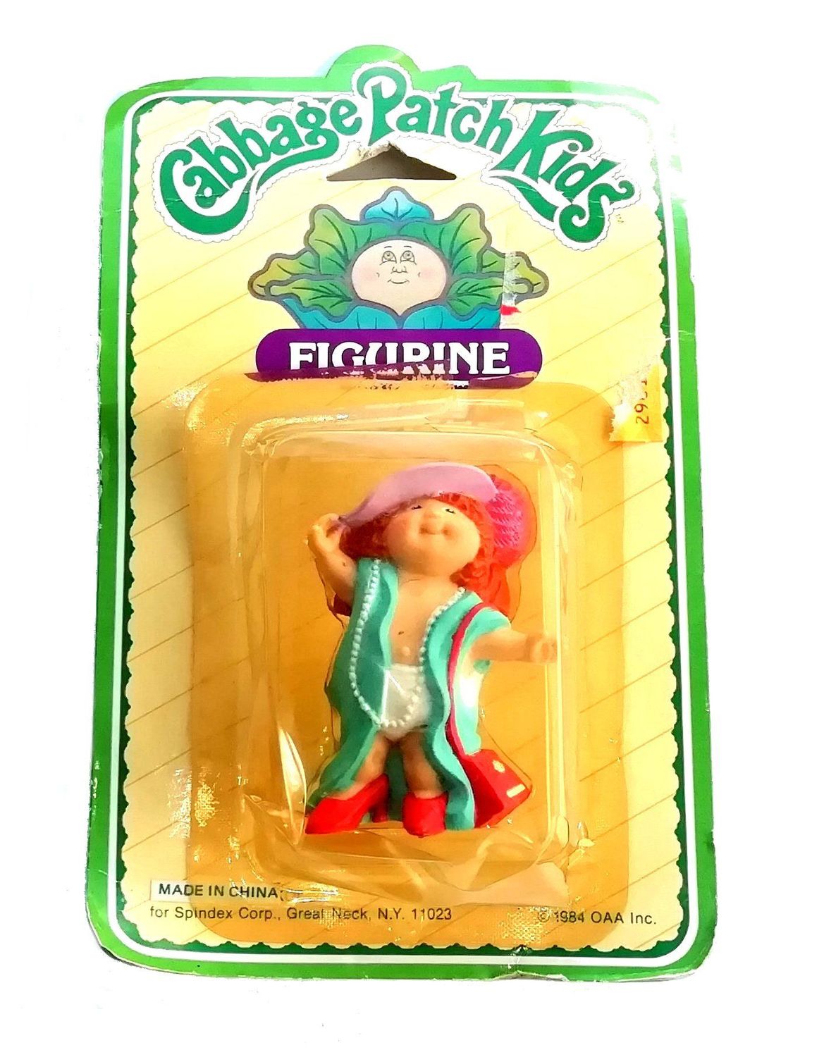 Cabbage Patch Dolls MINI FIGURINE - Vintage 1984 Panosh Place
