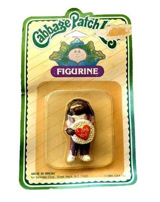Cabbage Patch Dolls MINI FIGURINE - Vintage 1984 Panosh Place
