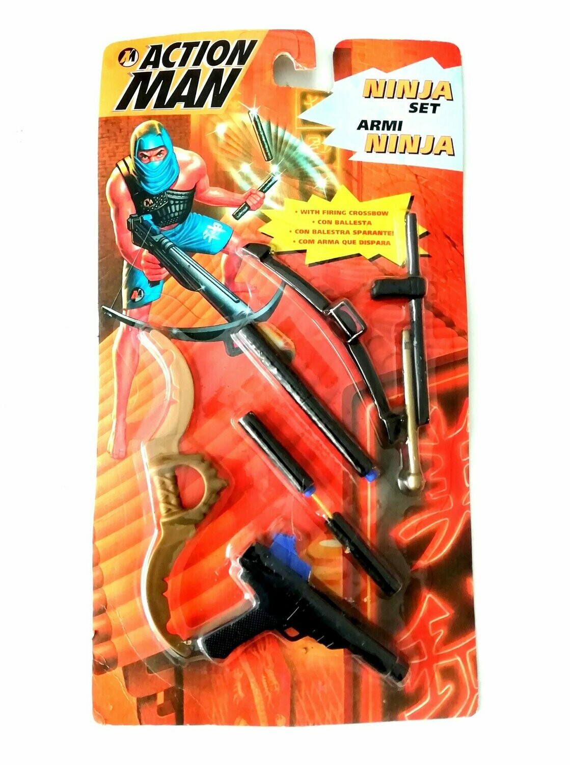 Hasbro Action Man Uniforms NINJA SET - 1996 Hasbro Toys Hasbro Action Man Uniforms NINJA SET - 1996 Hasbro Toys